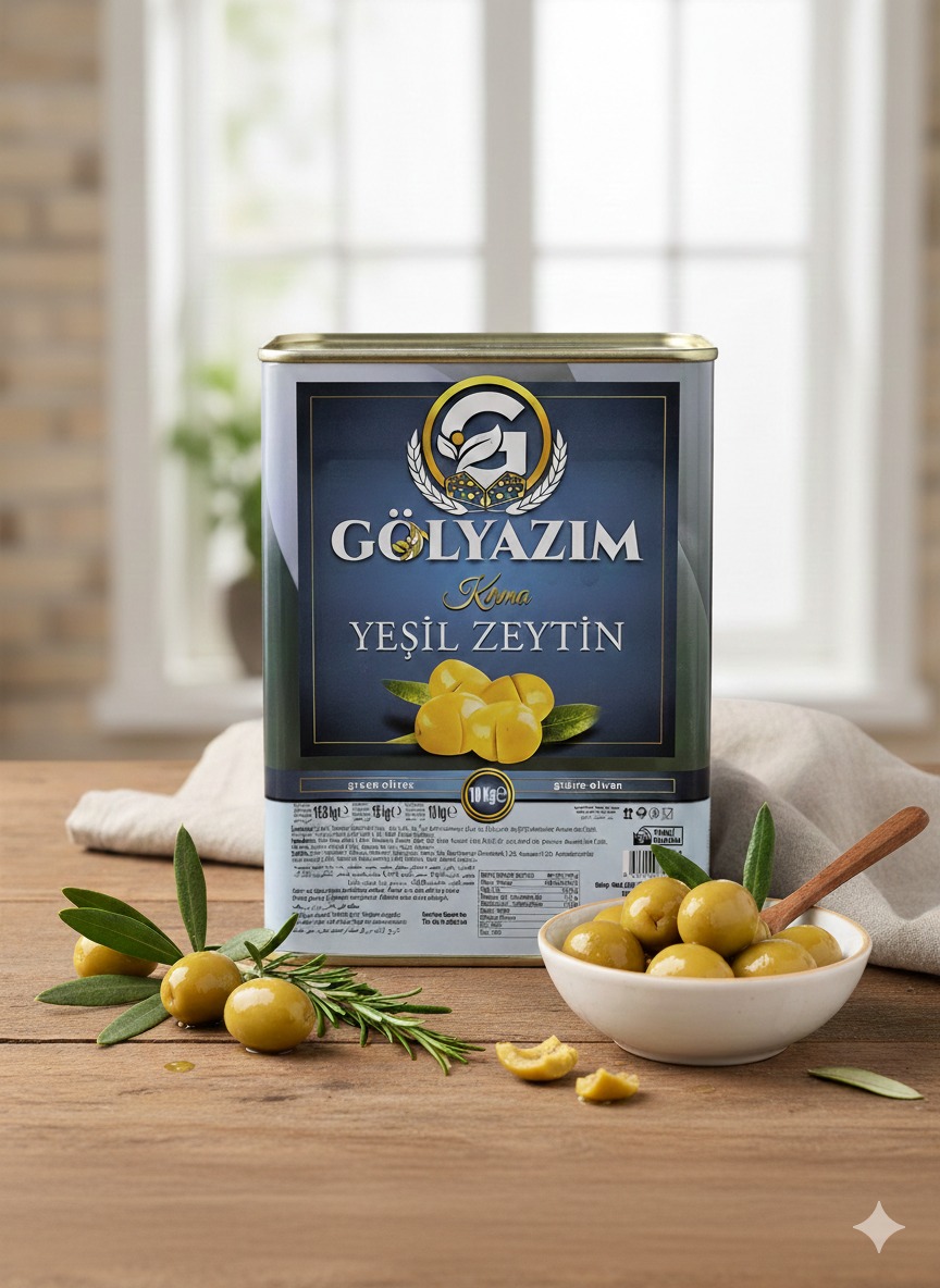 Gölyazim Kırma Yeşil Zeytin