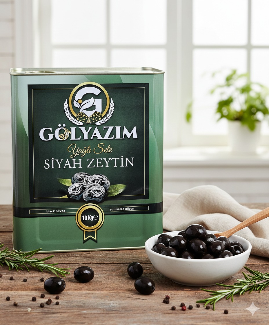 Gölyazim Yağlı Sele Siyah Zeytin